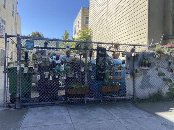 pine street garden san francisco