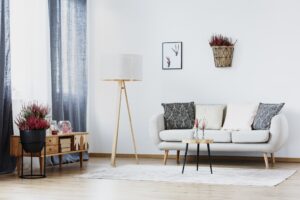 Choose Furniture with Exposed Legs