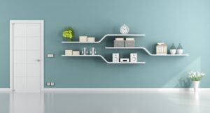 Opt for Floating Shelves