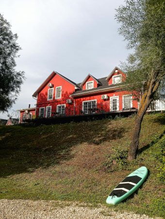 backyard slope
