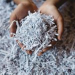 is shredded paper good for the garden