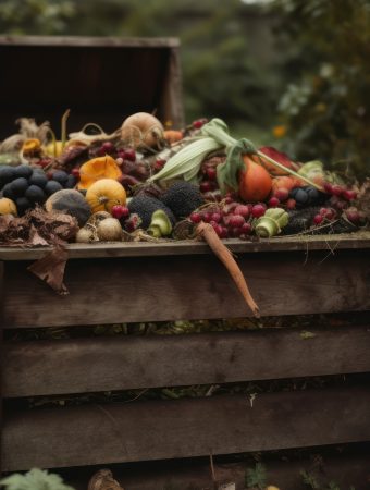 Fall is the best season to start a compost pile.