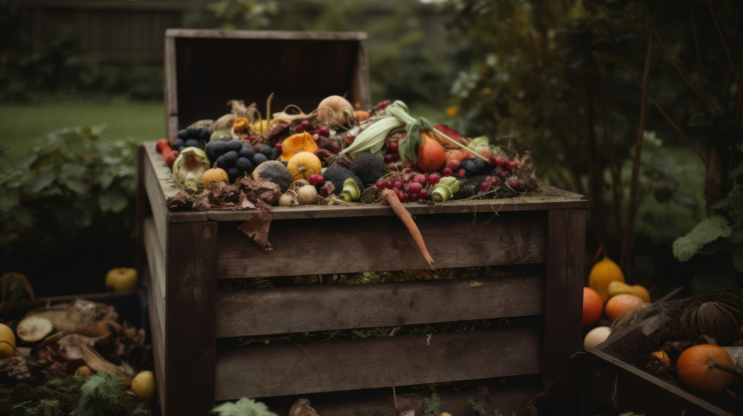 Fall is the best season to start a compost pile. 