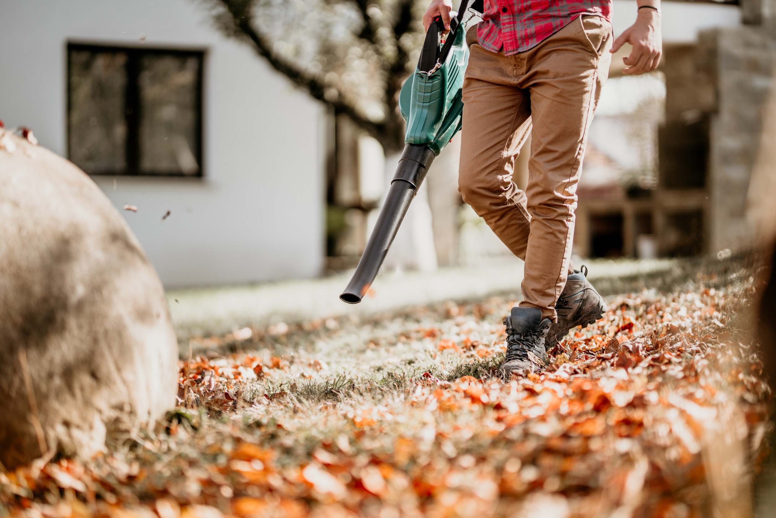 You use some garden tools more in the fall than the summer.
