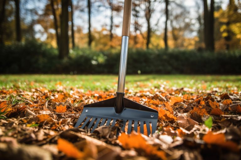 You use some garden tools more in the fall than the summer.
