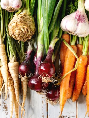 Root vegetables store nutrients differently in autumn