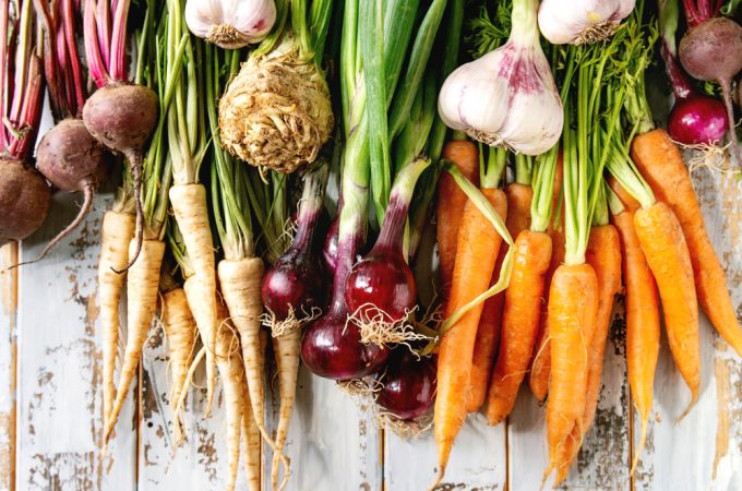 Root vegetables store nutrients differently in autumn