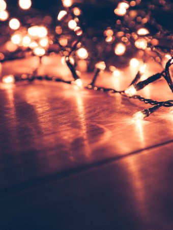 You Can Repurpose Leftover Holiday Lights for Garden Use