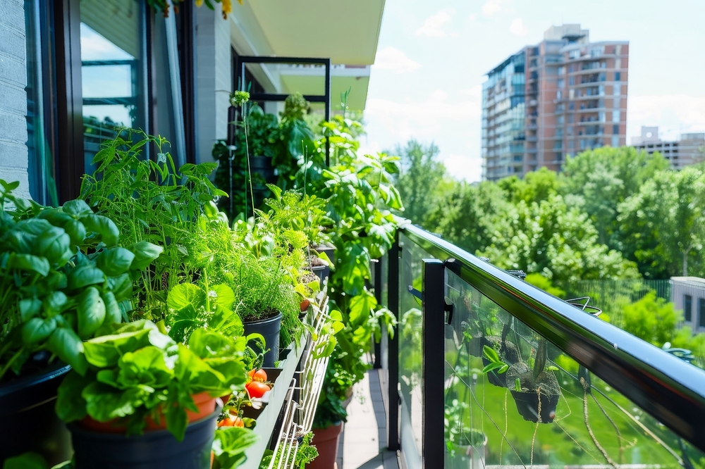 Why More People Are Turning Balconies Into Mini Food Farms