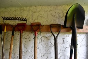 garden tool storage