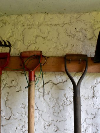 garden tool storage