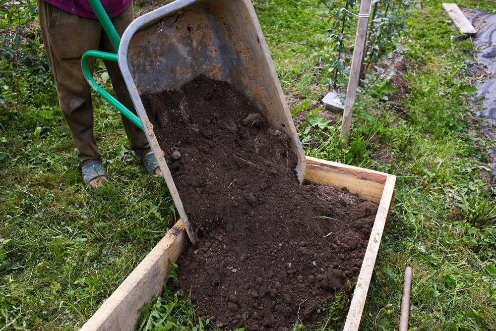 moving soil between yards
